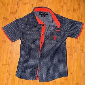 Kids Navy and Red Shirt